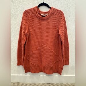 Soft Surroundings Chamonix pullover sweater w/ chunky cable-knit design